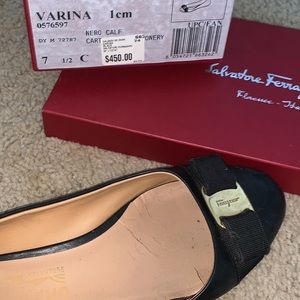 Classic Varina Ferragamo Ballet Flat